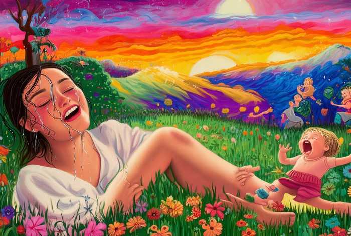 生活的诠释,哭着生,笑着活 - 生活是笑话,别哭着听它是什么意思