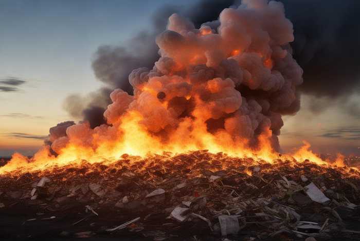 生活垃圾在燃烧会产生什么气体，生活垃圾在燃烧会产生什么气体呢
