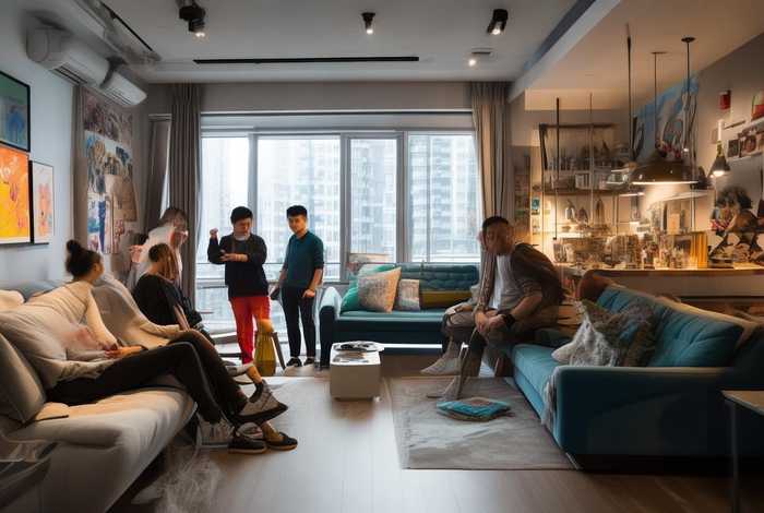 深圳男女合租的生活，深圳男女合租的生活场所