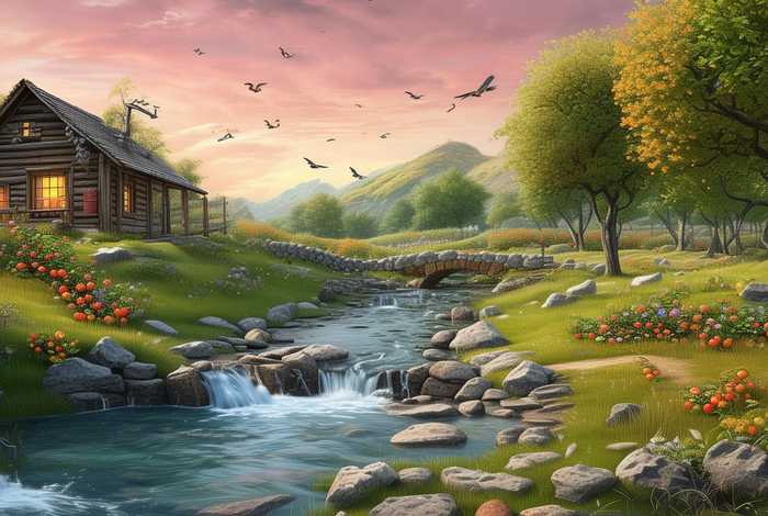 世外桃源生活怎样的，世外桃源的生活是什么样的