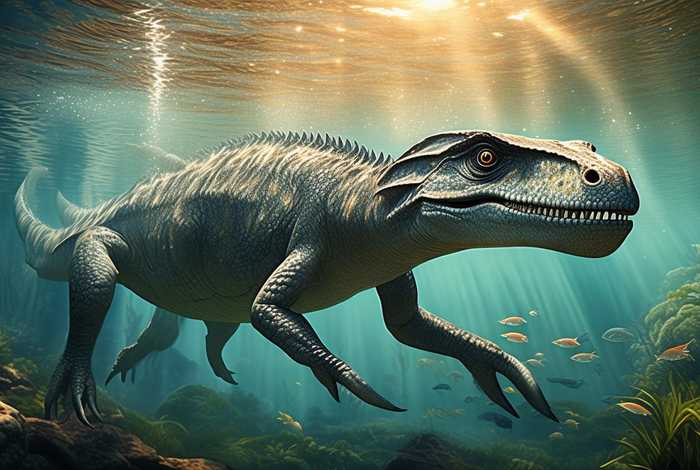 生活在水里的恐龙图片 - 生活在水里的恐龙图片大全