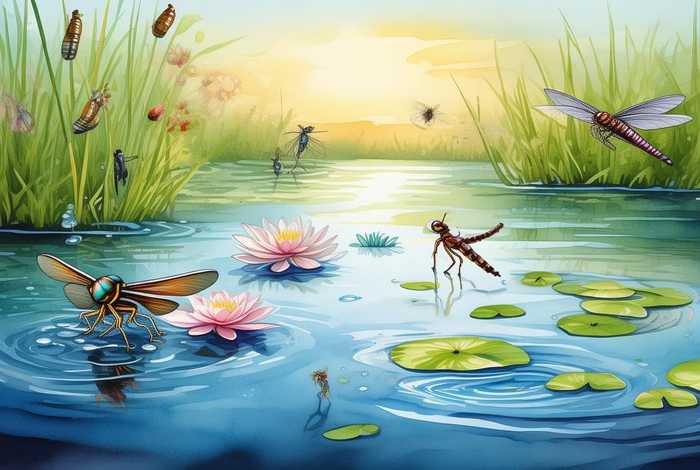 生活在水里的昆虫叫什么，生活在水里的昆虫叫什么名字