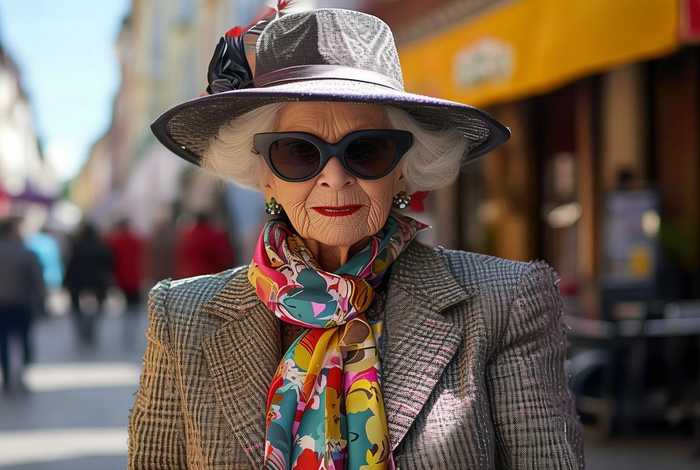 欧美老太太时髦生活 - 欧美打扮时髦老太太 欧美老太太时髦生活 - 欧美打扮时髦老太太
