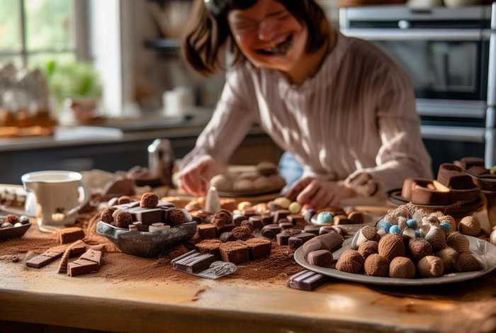 巧克力生活照，巧克力日常生活的项目吧