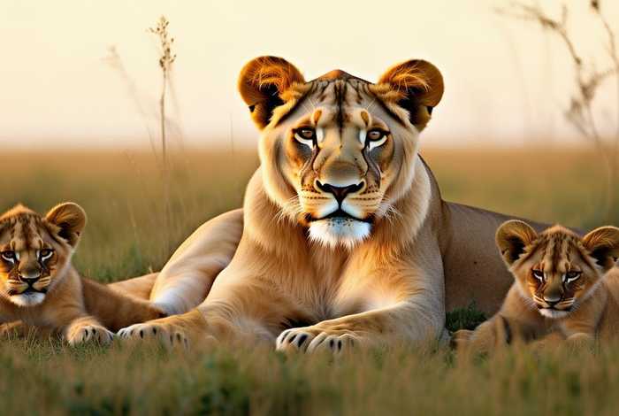 母狮生活了小狮子不休息吗(母狮生小狮子期间怎么捕食) 母狮生活了小狮子不休息吗(母狮生小狮子期间怎么捕食)