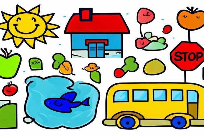 生活标志简笔画（生活标志简笔画 幼儿）