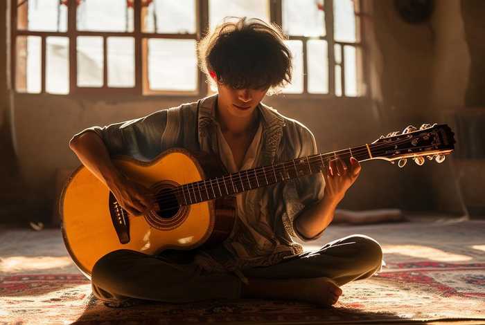 生活吉他谱新疆、凪的新生活吉他谱