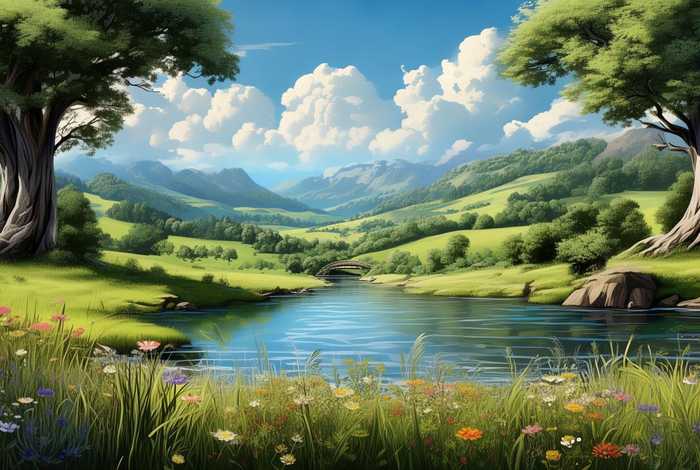 生活中有什么自然景观，生活中有什么自然景观作文