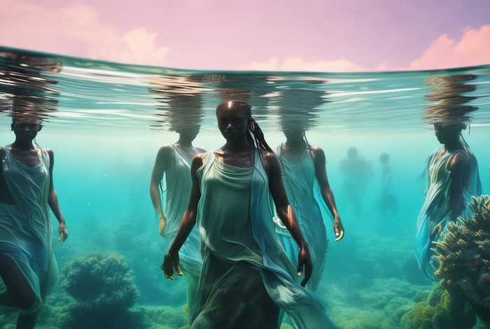 生活在水里的民族 - 永远生活在水里的民族