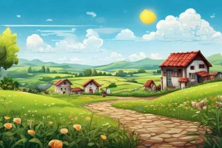 生活在农村的好处文案、生活在农村的好处文案图片