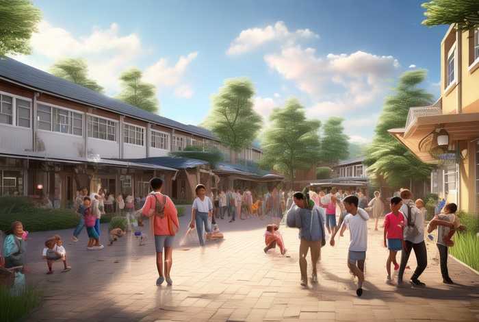 美联联邦生活区事件 - 美联联邦生活区对口小学