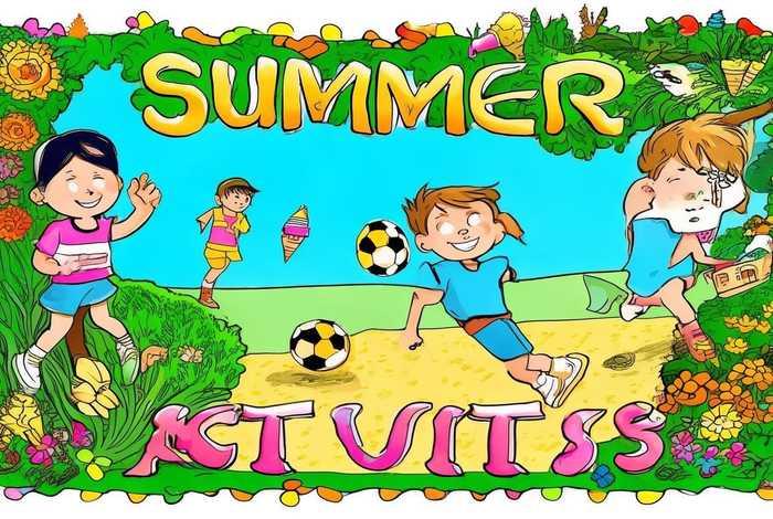 暑假生活实践手抄报，暑假生活实践活动手抄报