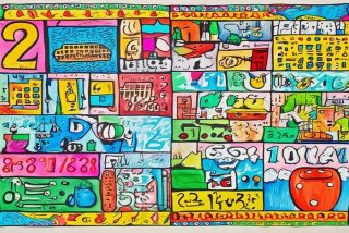 生活中的大数手抄报图片、生活中的大数手抄报图片内容