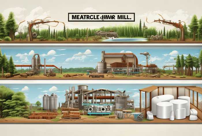 生活用纸生产工艺流程简介；生活用纸生产工艺流程简介图