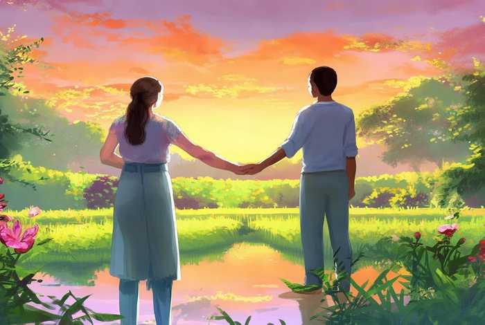 牵手国寿绘画教程 - 牵手国寿绘画图画大全