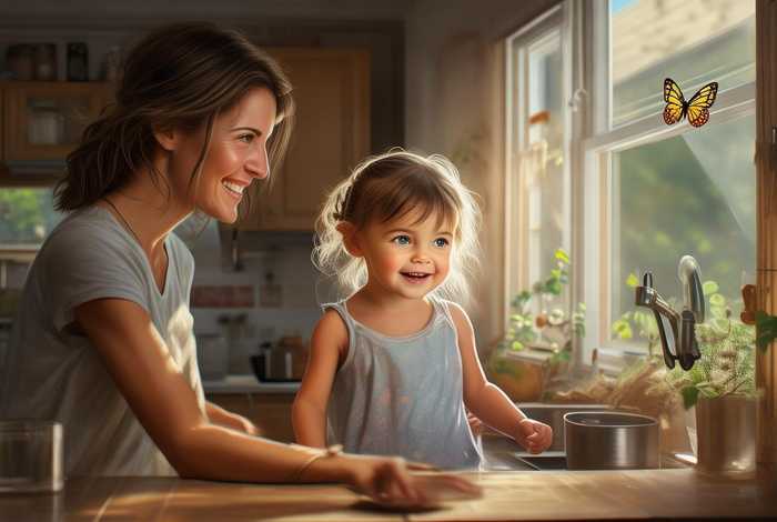 母子的日常生活 - 记录母子日常生活的句子