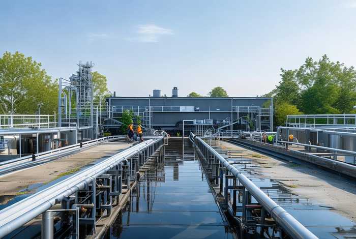 生活污水处理工艺 - 生活污水处理工艺现场