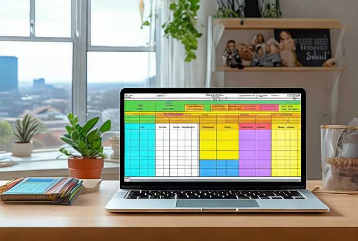 上班生活规划合理安排表（上班生活规划合理安排表格）