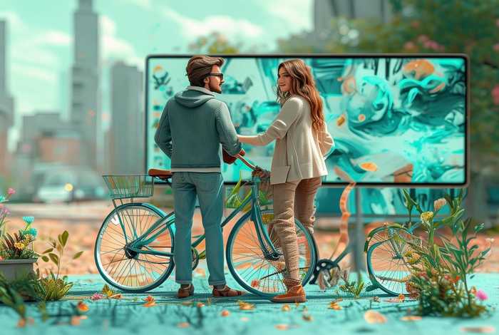 生活新风尚、新生活新风尚简笔画