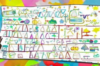 生活中的三角形手抄报四年级 - 生活中的三角形手抄报四年级,简单又好看