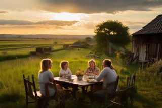 生活在农村的好处句子；生活在农村的好处句子怎么写