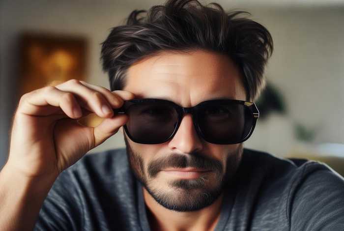 三十岁男人生活照墨镜 三十岁男人生活照墨镜图片