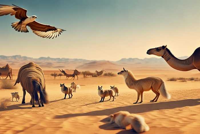 生活在沙漠里的动物有哪些；生活在沙漠里的动物有哪些英文