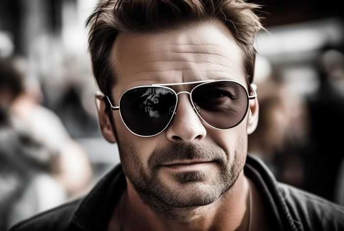 三十岁男人生活照墨镜 三十岁男人生活照墨镜图片