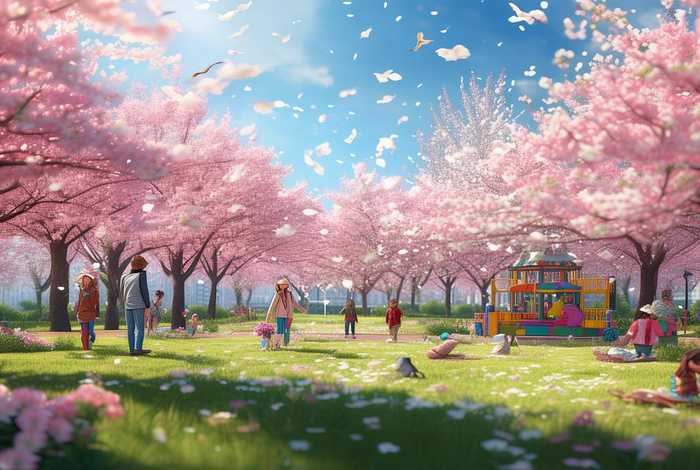 生活 春天；春天的生活是什么样子的