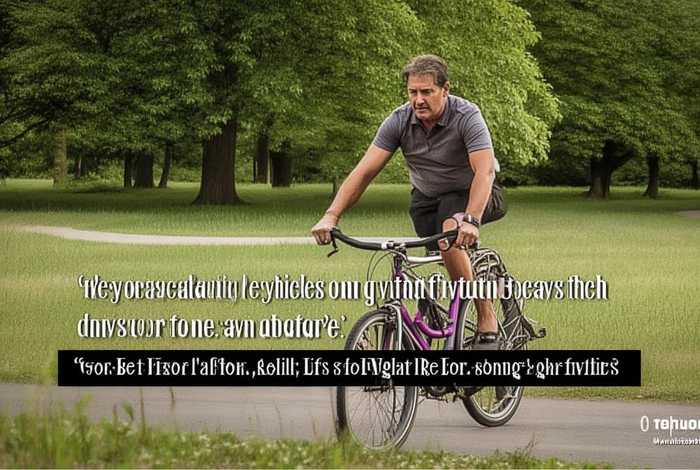 生活就像骑自行车要保持平衡就得不断前行 生活就像自行车想要保持平衡就得不断前行