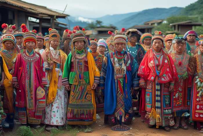 少数民族的生活习惯和服饰 - 少数民族服饰和生活风俗