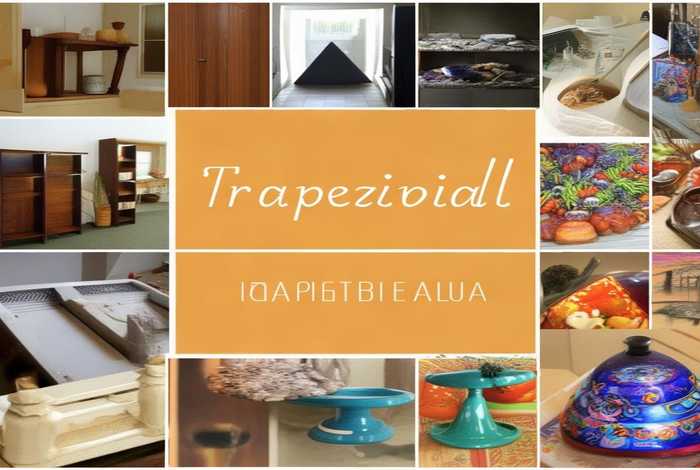 生活中常见的梯形物品图片；生活中常见的梯形物品图片及名称