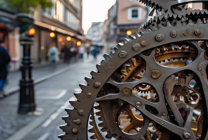生活的齿轮重归日常的节奏 - 日常生活中的齿轮
