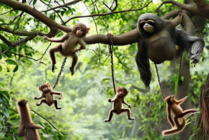 什么动物生活在树上、什么动物生活在树上面