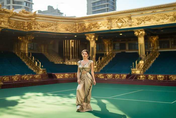 生活奢靡，上海网球姐生活奢靡