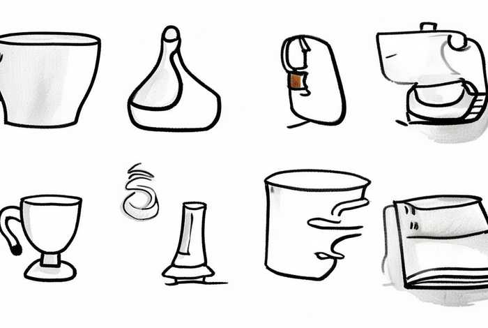 生活用品简笔画；生活用品简笔画步骤