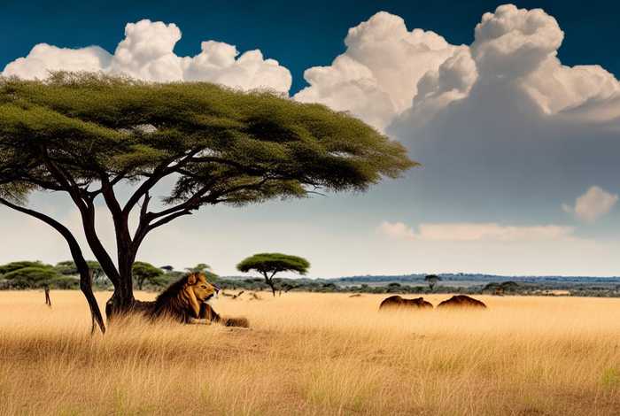 狮子的生活环境是什么，狮子的生活环境是什么样的