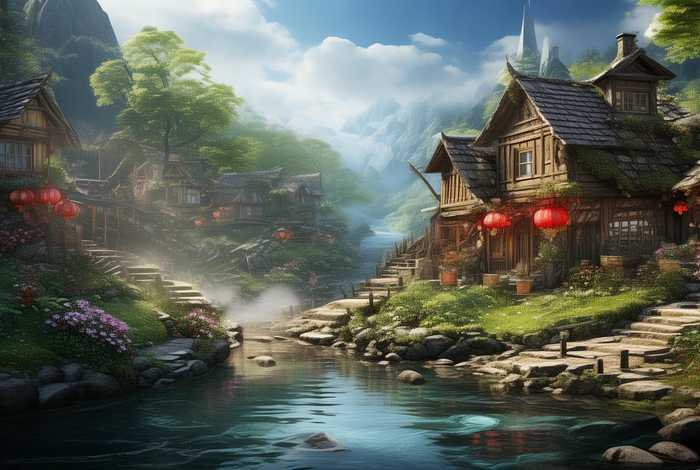 世外桃源的语句，世外桃源的语句有哪些