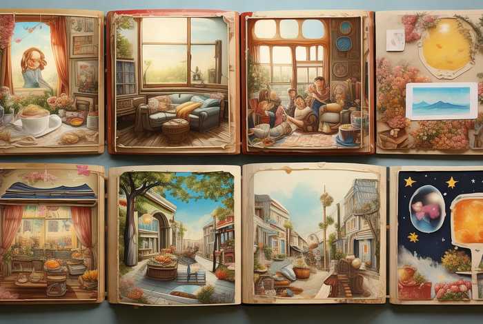 生活微记录纪念册,七篇每篇400字 - 生活记录册图片