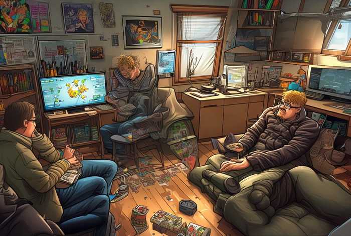 生活大爆炸第一季4；生活大爆炸第一季4个宅男是住在一起吗？