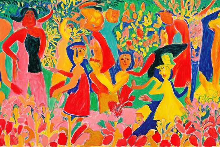 生活的欢乐马蒂斯，马蒂斯代表作品生活的欢乐