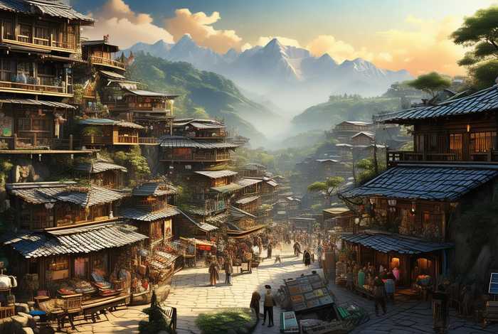 山城生活艺术作品图片（山城生活艺术作品图片高清）