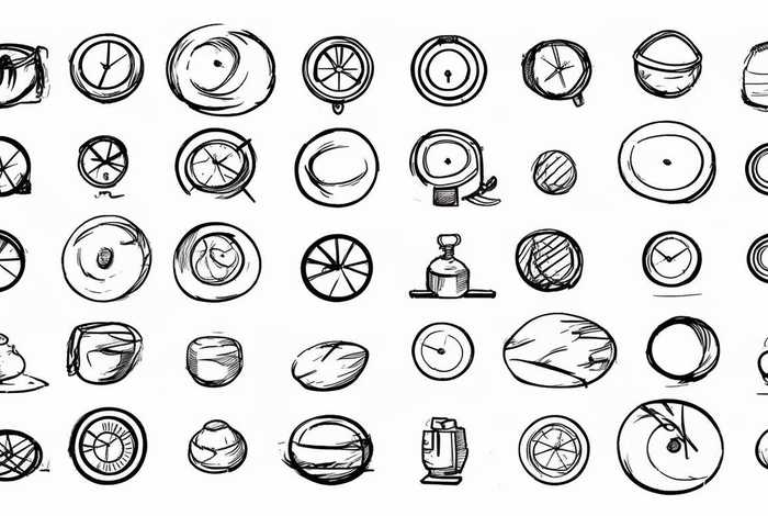 生活圆形的物品图片大全 简笔画；生活圆形的物品图片大全 简笔画视频