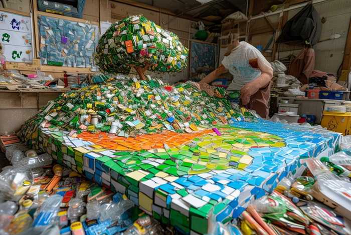 生活垃圾再利用手工，利用生活垃圾做手工