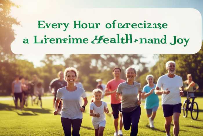 每天运动一小时健康生活一辈子;每天运动一小时,快乐生活一辈子 每天运动一小时健康生活一辈子;每天运动一小时,快乐生活一辈子