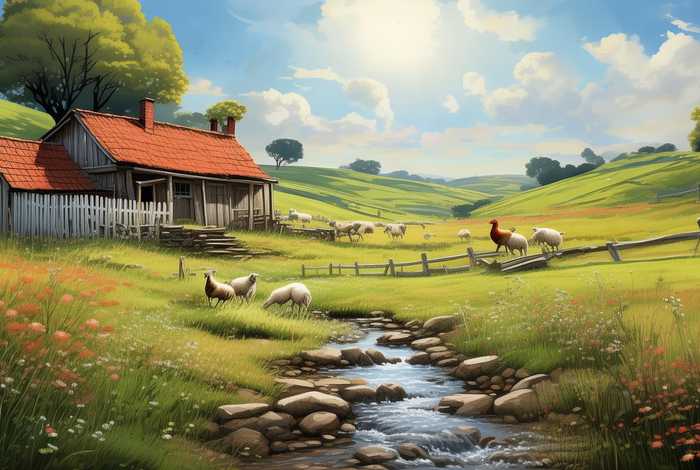 描写乡村生活的散文诗 描写乡村生活的散文诗歌