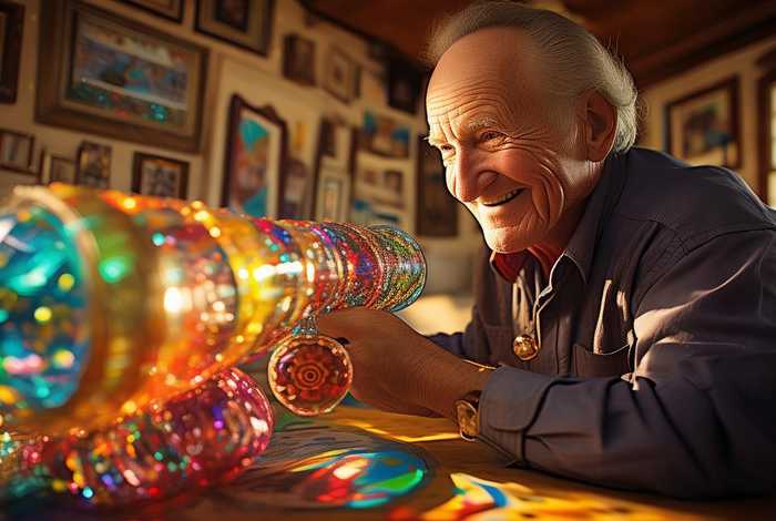 生活中的万花筒作文（生活中的万花筒作文350字爷爷了）