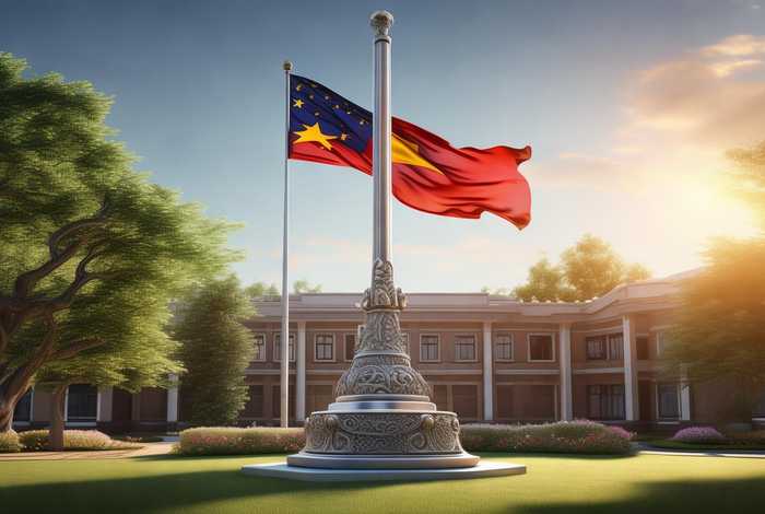 描写学校升旗台的优美片段、描写学校升旗台的优美片段有哪些