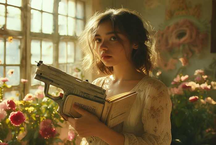 生活的含义 用一把假枪,保护她的生活的含义