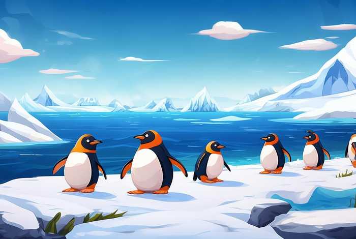 企鹅生活在什么地方动画、企鹅生活在什么地方呀